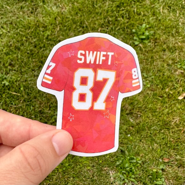 Swift Kelce Jersey sticker