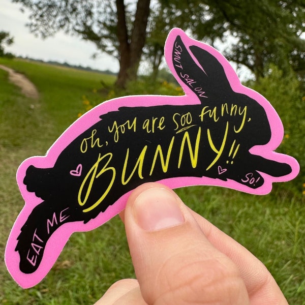 bunny sticker