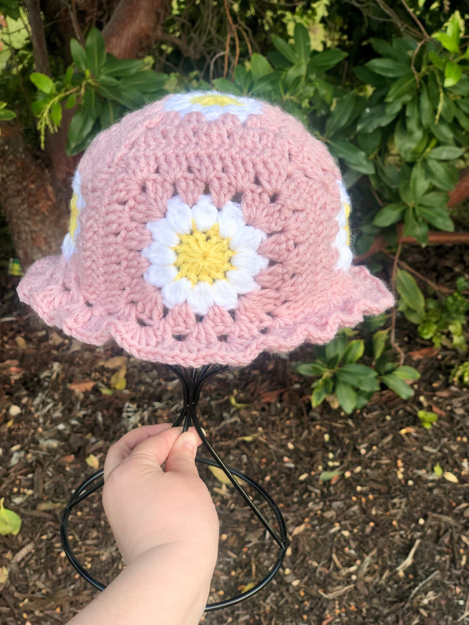Crochet Granny Square Bucket Hat Spring Hat Summer Hat Boho | Etsy