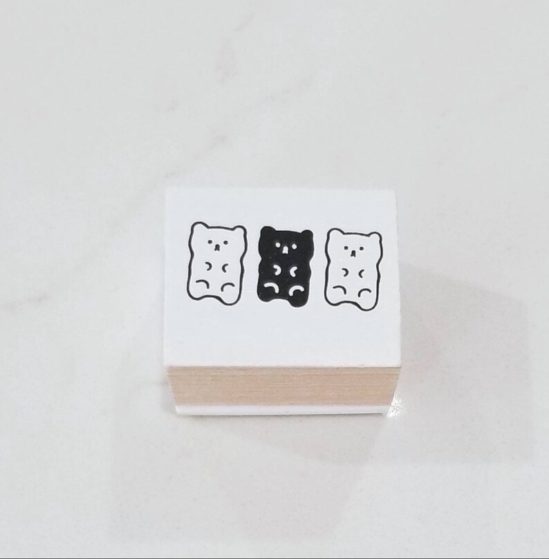 Gummy bear stamp