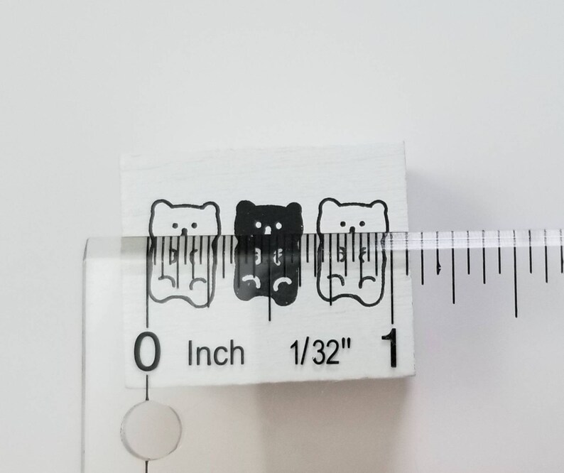 Gummy bear stamp