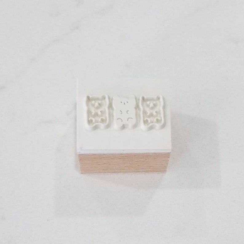 Gummy bear stamp