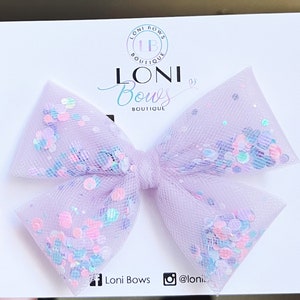 Girls Shaker Bow. Baby Headband. Mermaid bow. Toddler Hairbow. Sequins Bow. Hair bows. Hair accessories