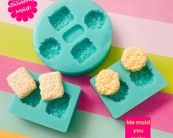 Noodles shape silicone mold/mould
