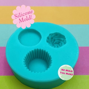 Mini Cupcake Silicone Mold/ Mould 