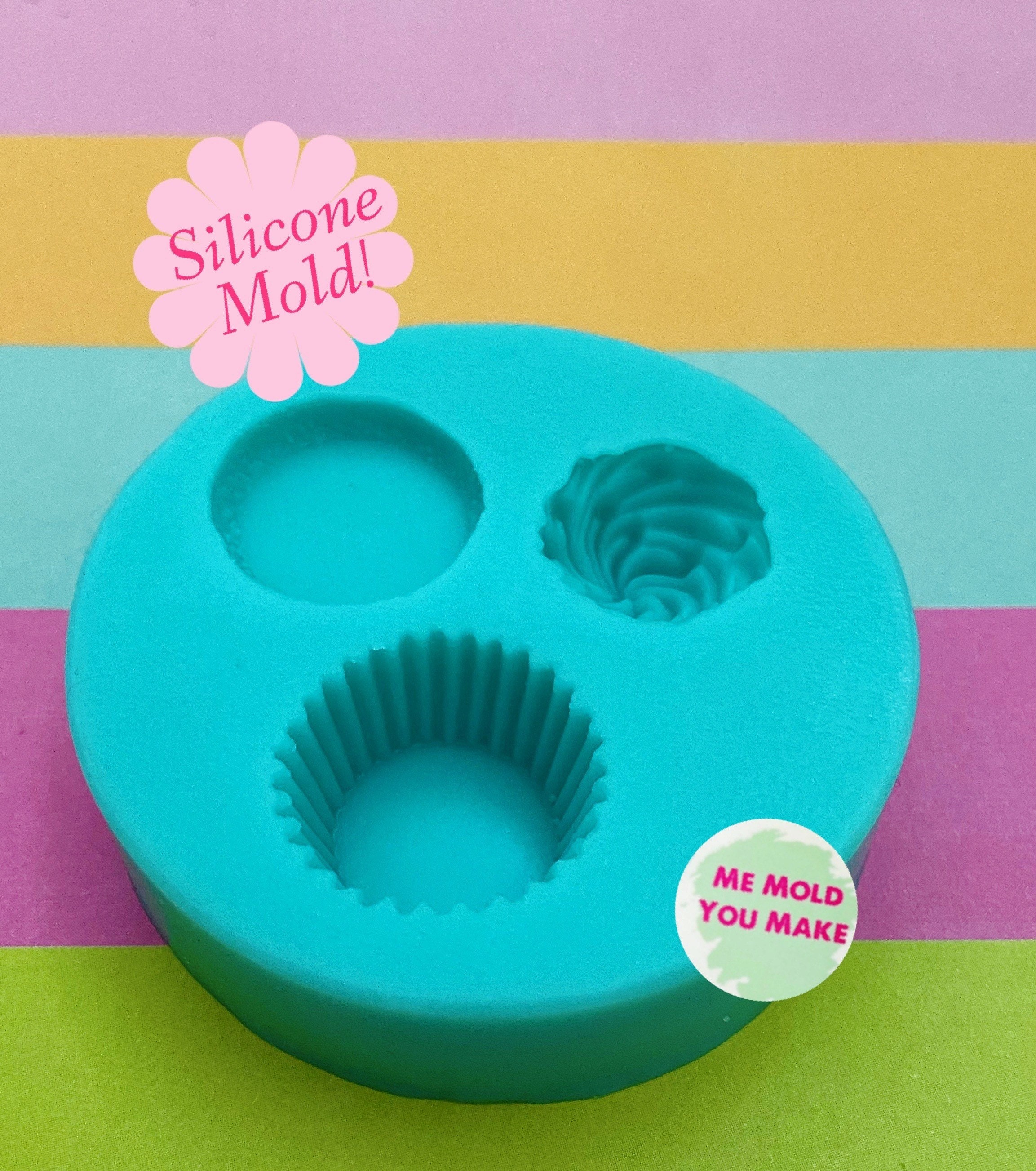 Mini Silicone Molds Cupcakes, Silicone Mold Cup Cake Mini
