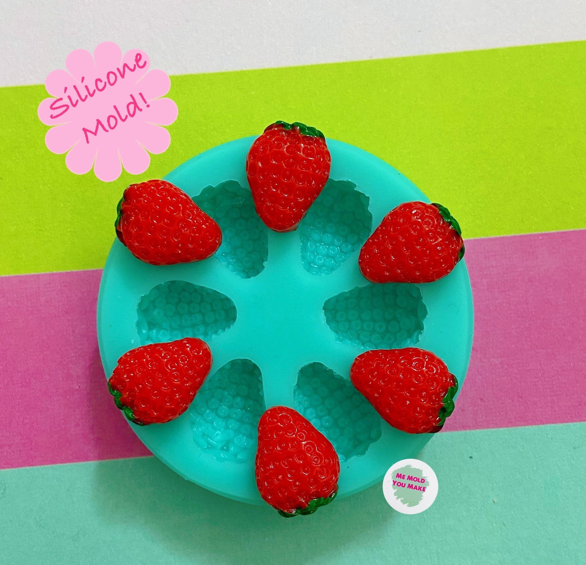 Food Grade Silicone Mold Strawberries 