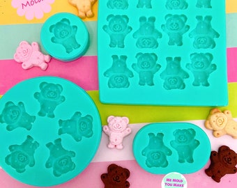 Silicone molds of Tiny Little Teddies