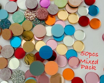 50 pcs(25 pairs)mixed NO WASTE acrylic laser cut studs  blanks for craft creations, accessories