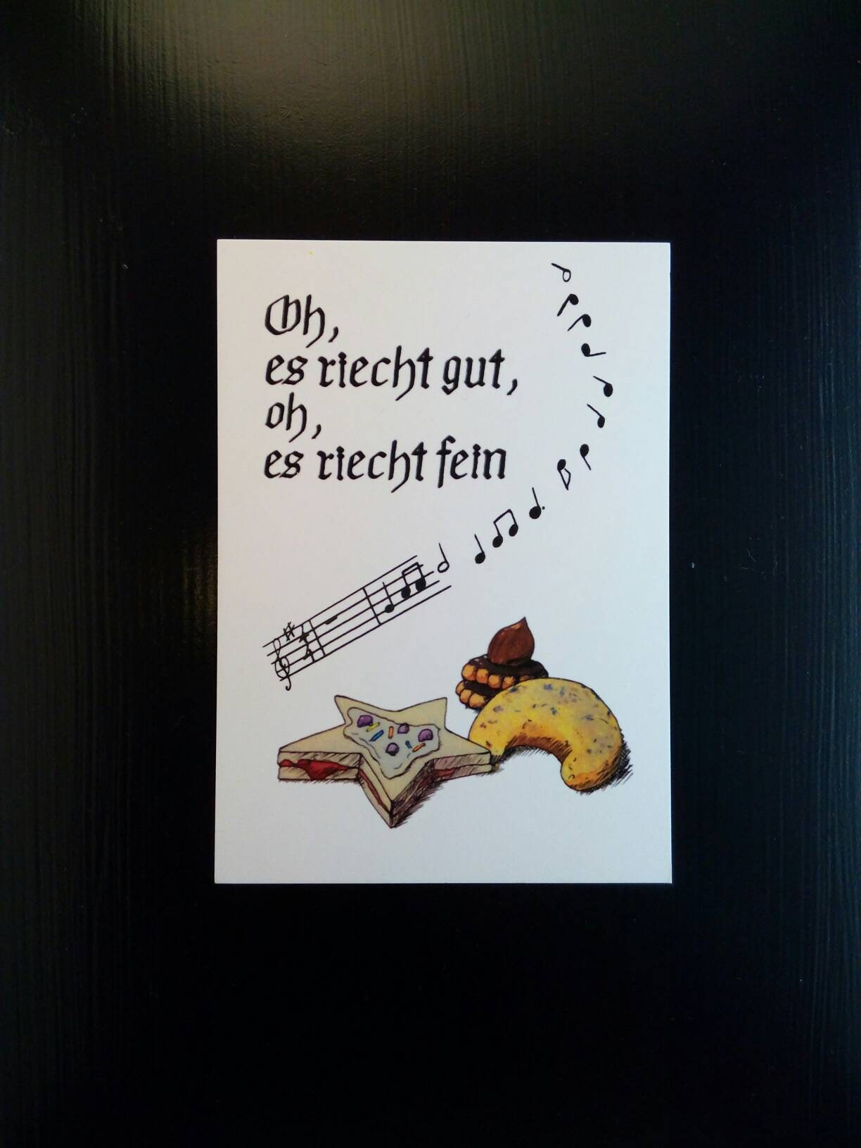 Liedtext Ausschnitt 'Oh es riecht gut oh es riecht Etsy Liedtext Ausschnitt 'Oh es riecht gut oh es riecht Etsy