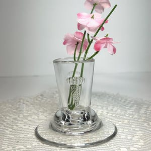 Vintage Glas Eistüte Halter