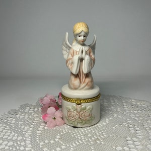 Vintage Engel Schmuckschatulle