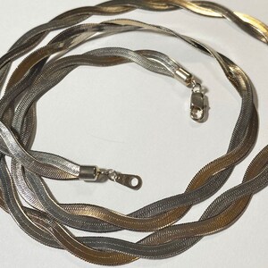 Vintage Silver And Gold Chain