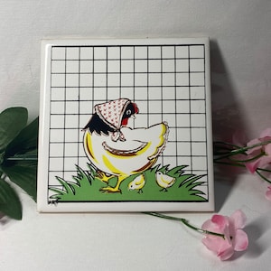 Retro Ceramic Trivet
