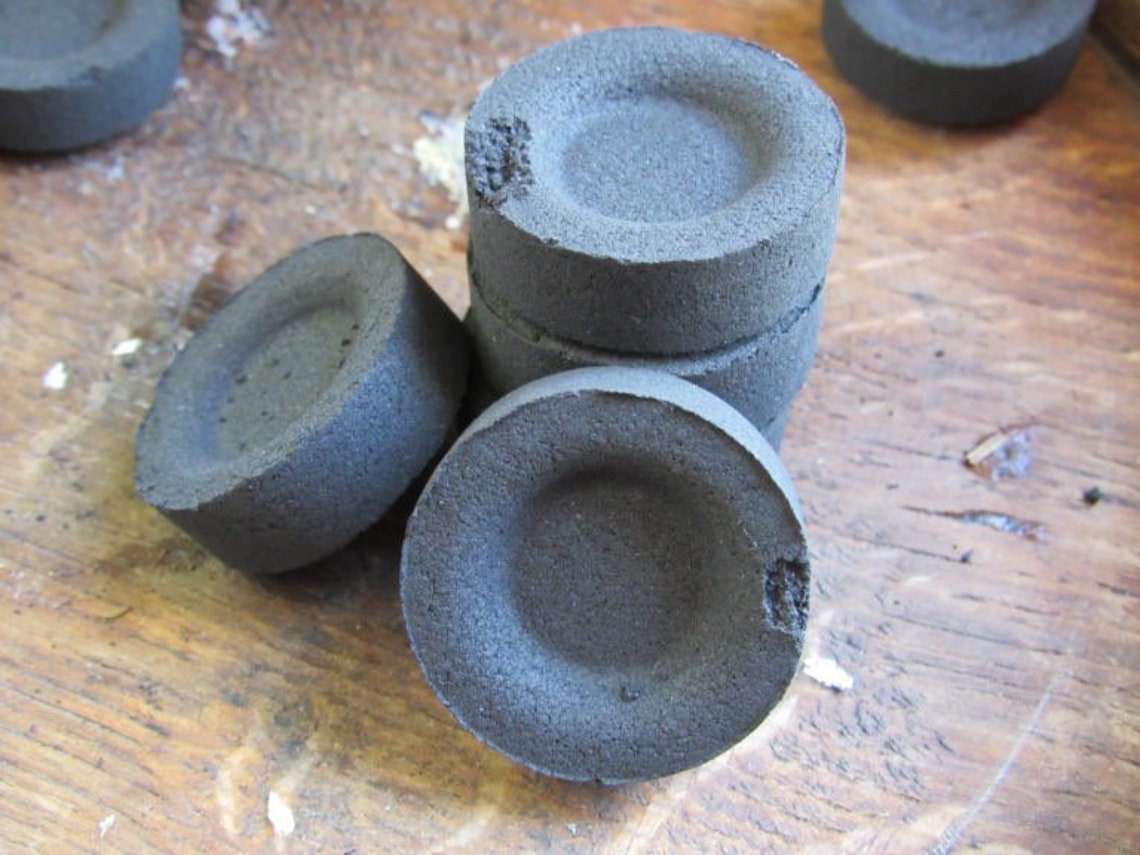 Charcoal Rounds10 Pack Resin Charcoal Incense Charcoal Etsy