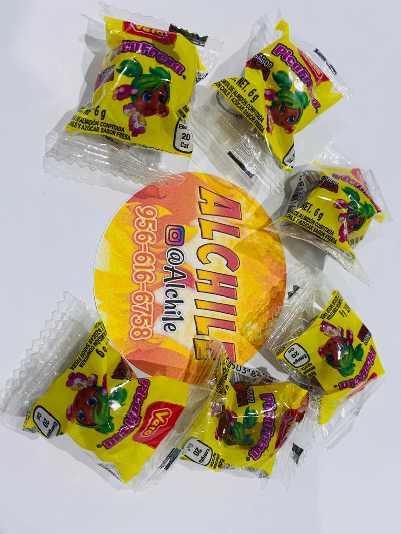 Pika fresas strawberry flavored