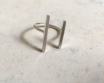 Minimalist ring, unique geometric ring