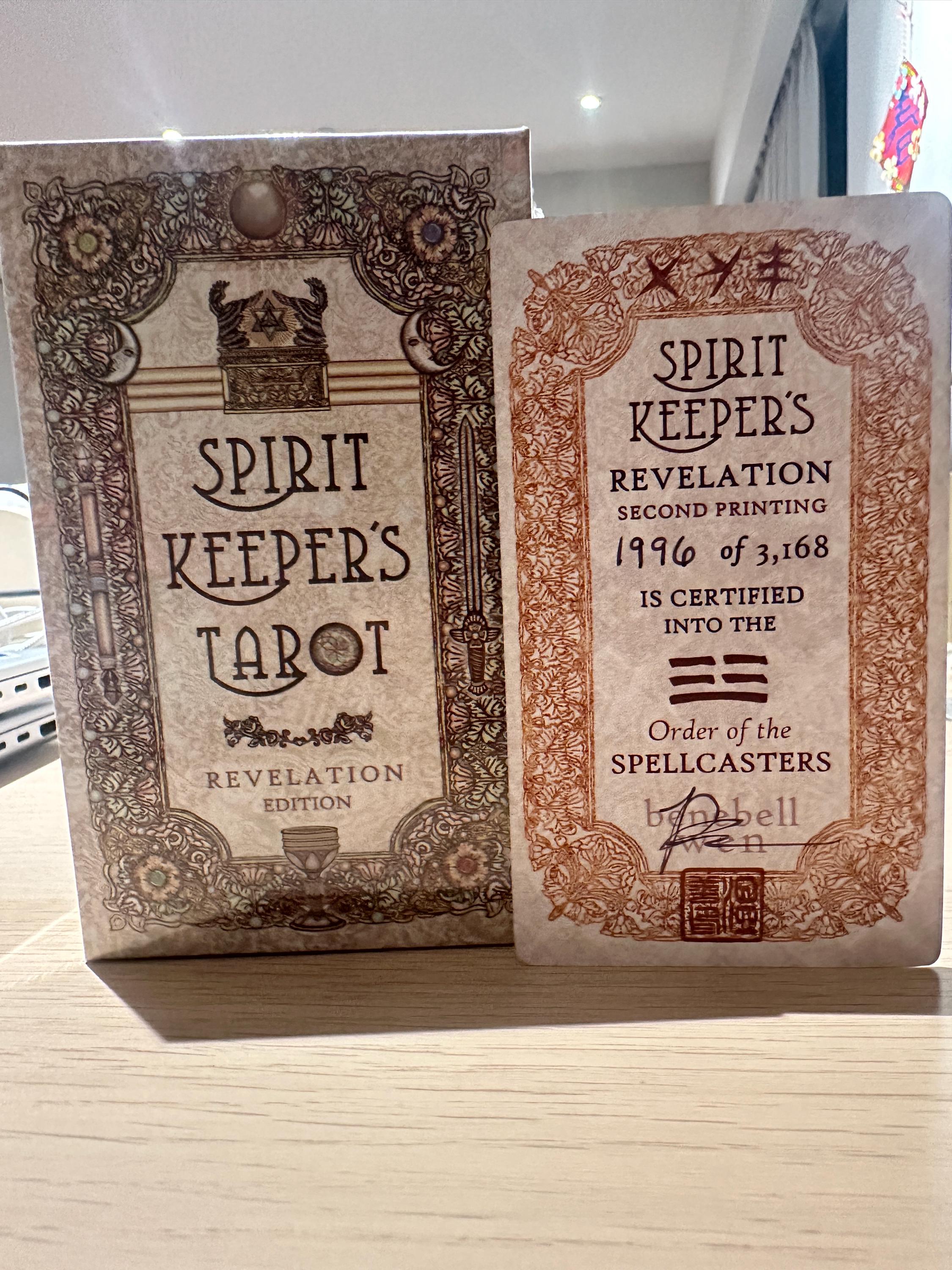 New Spirit Keeper's Tarot SKT Third Revelation Edition 2nd Print