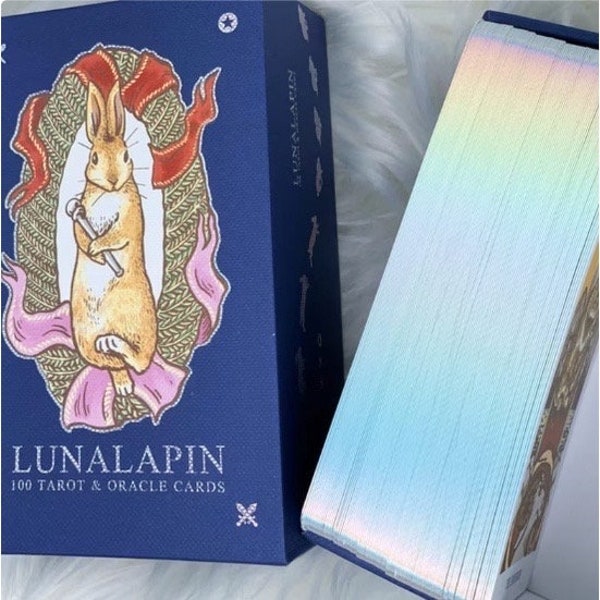 New sealed Lunalapin Tarot deck by Stray Cat Tarot Studio OOP
