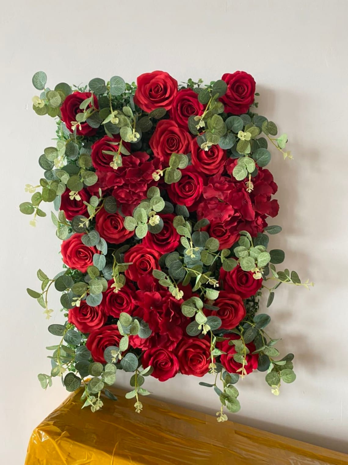 3D Artificial Flowers Panel Flower Wall 40x60cm | Etsy