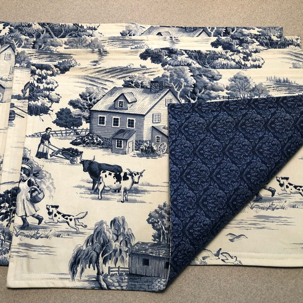 French Placemats Etsy