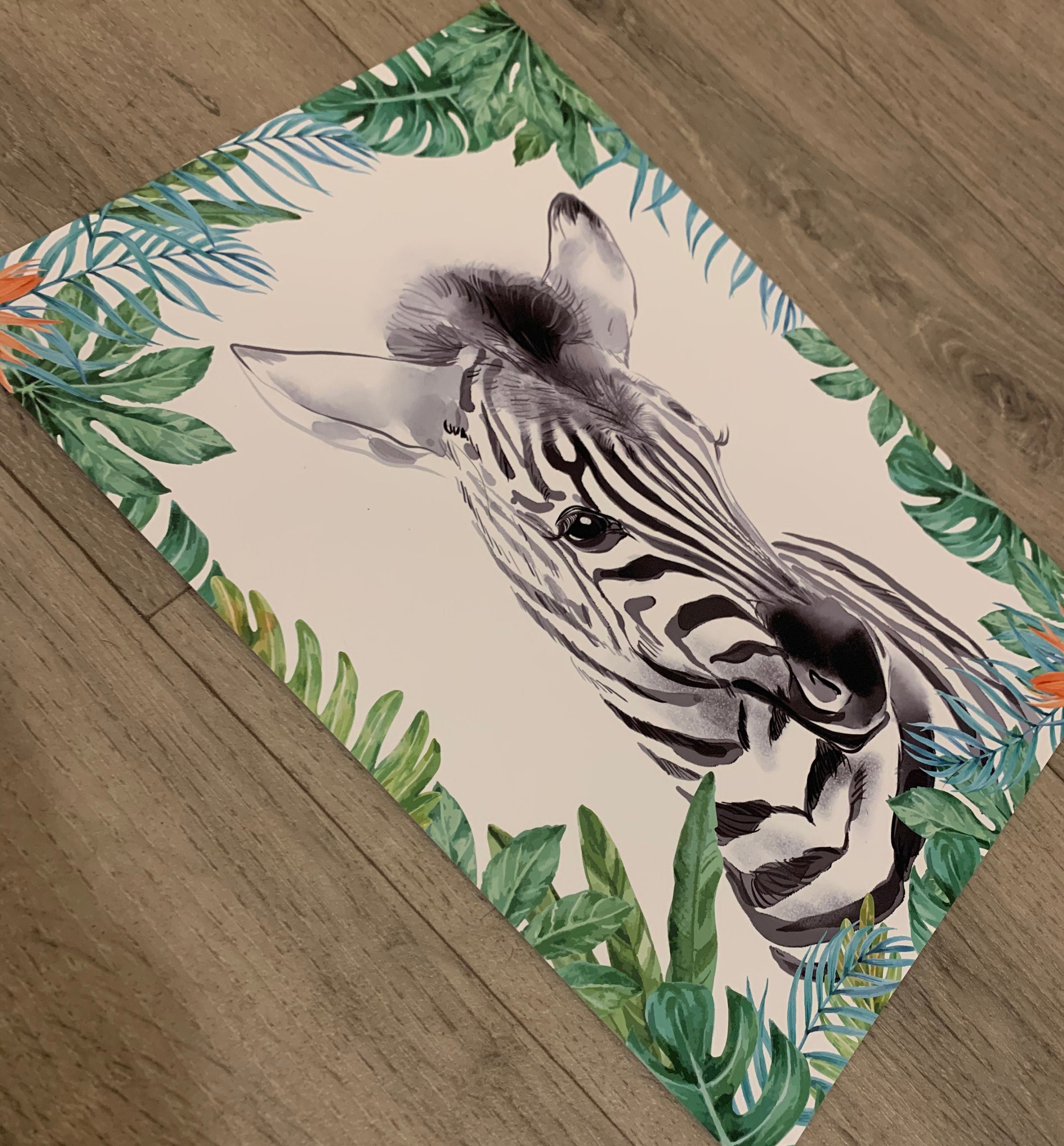 Zebra Nursery Decor Nursery Art Nursery Prints Nursery Wall Etsy