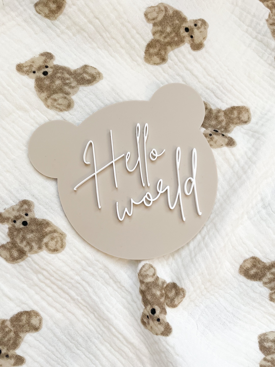 Teddy Bear Milestone Discs | Milestone Discs | Free Shipping | Baby ...