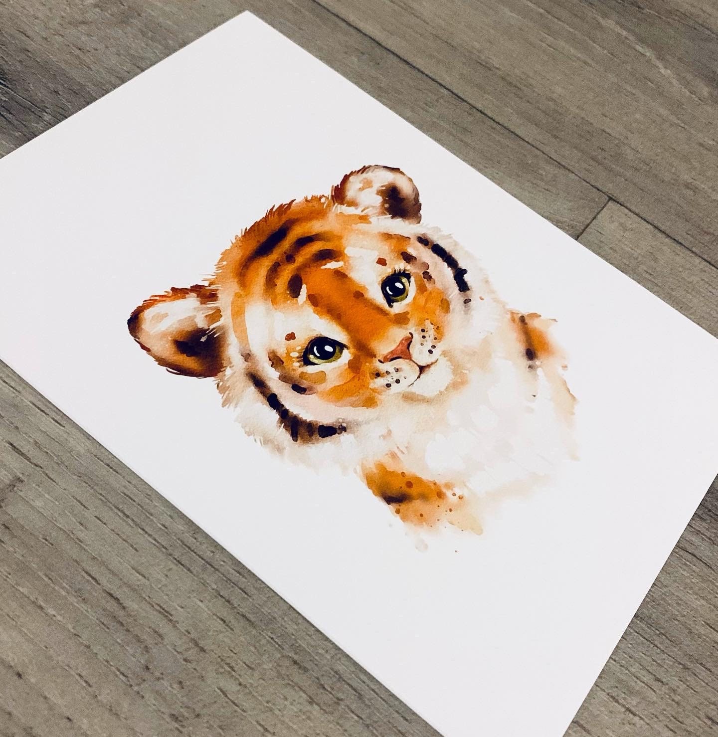 Tiger Nursery Decor Nursery Art Nursery Prints Nursery Wall Etsy