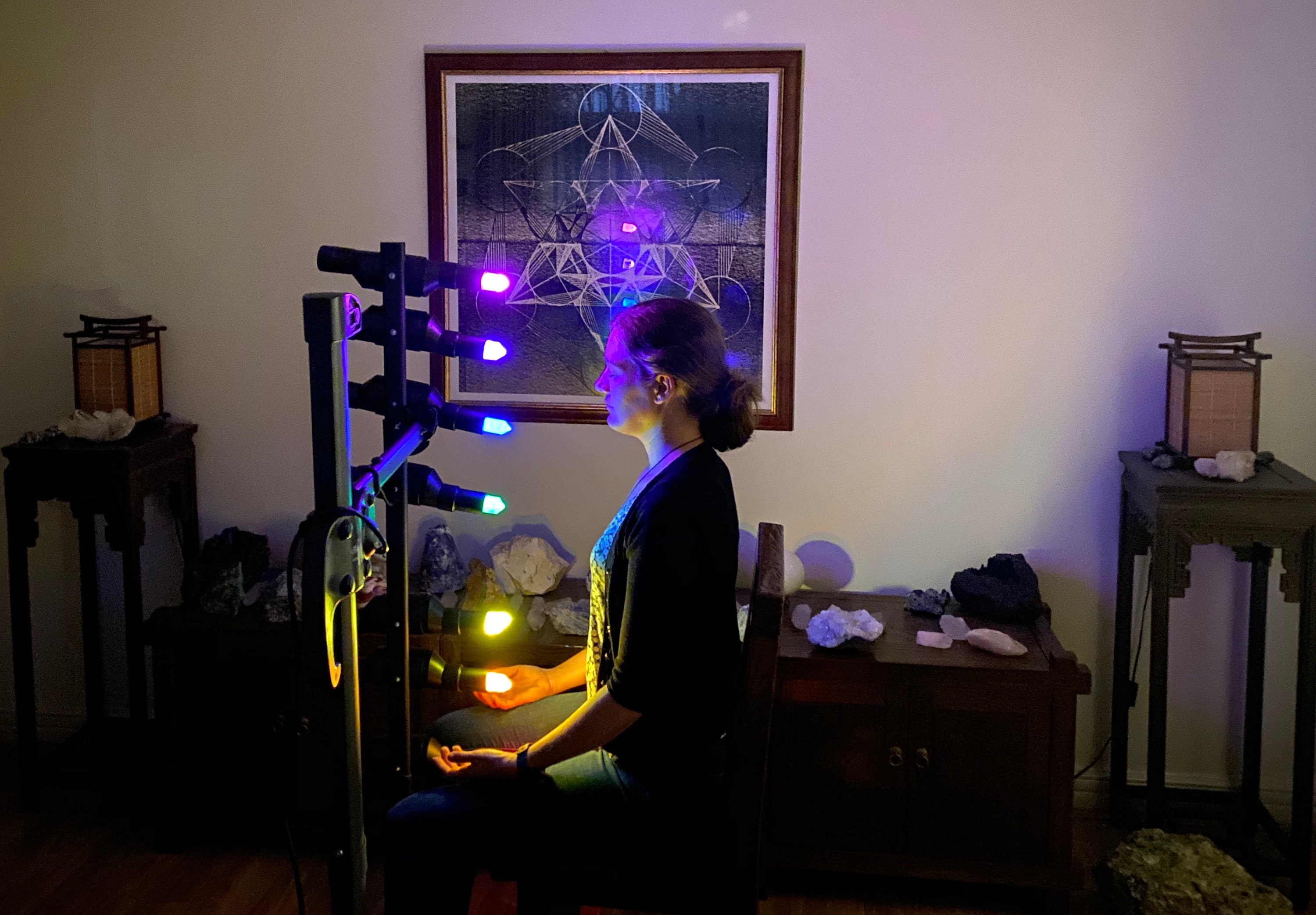 Crystal Light Bed Healing System Etsy