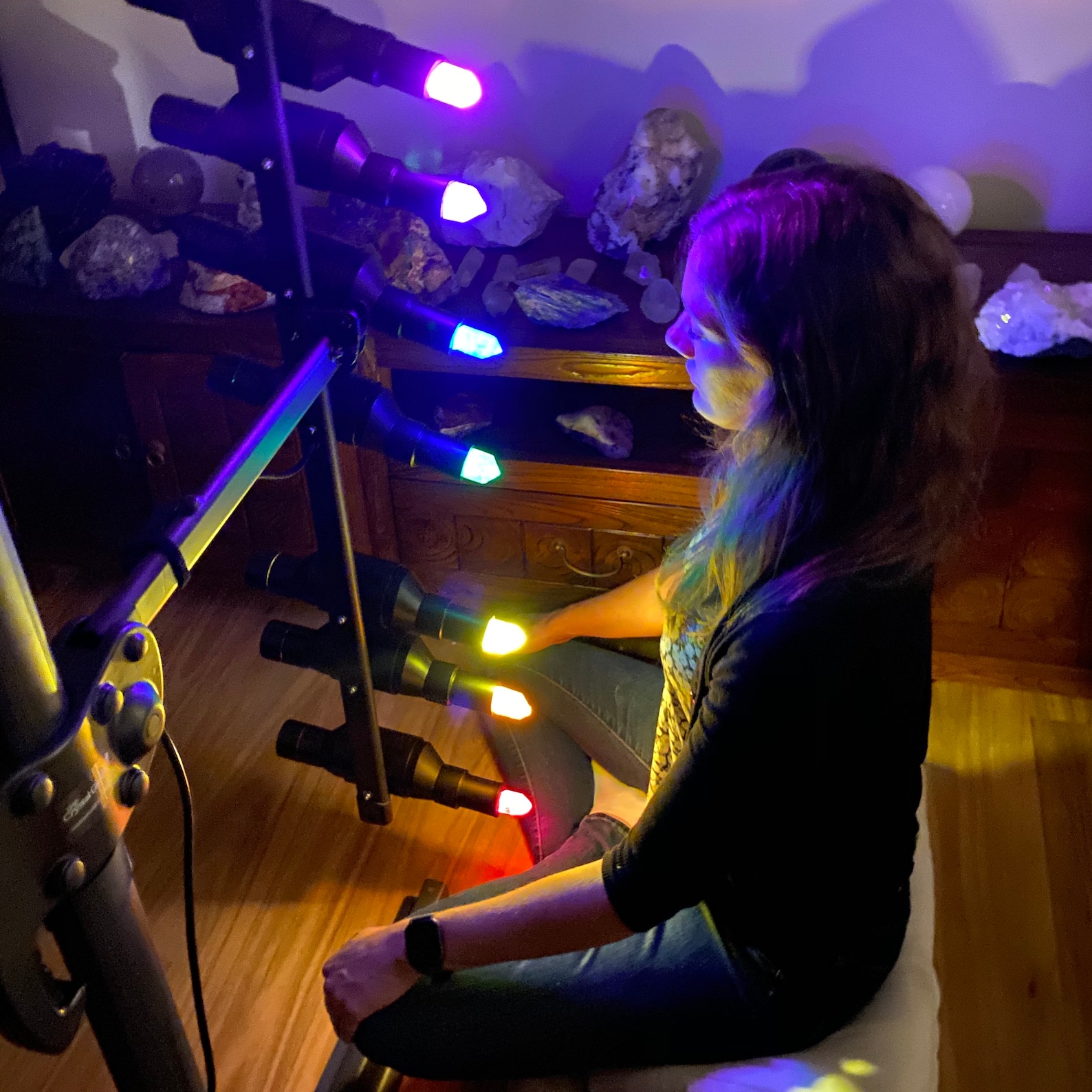 Crystal Light Bed Healing System Etsy