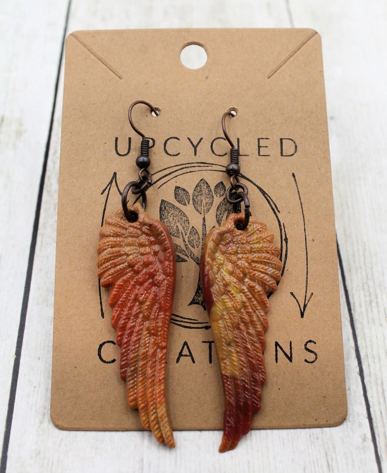 Wings of Fire Earrings Limited Edition Etsy
