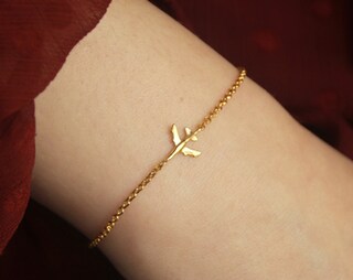 Bracciale Argento 925 Con Aereo E Infinito E Zirconi - Modello Melbourne, Idea Regalo Per Viaggiatrice - Made In Italy