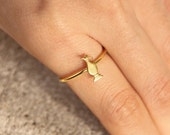 Amphora ring Trend minimal Sterling silver ring Eternity ring Dainty ring Stacking adjustable ring