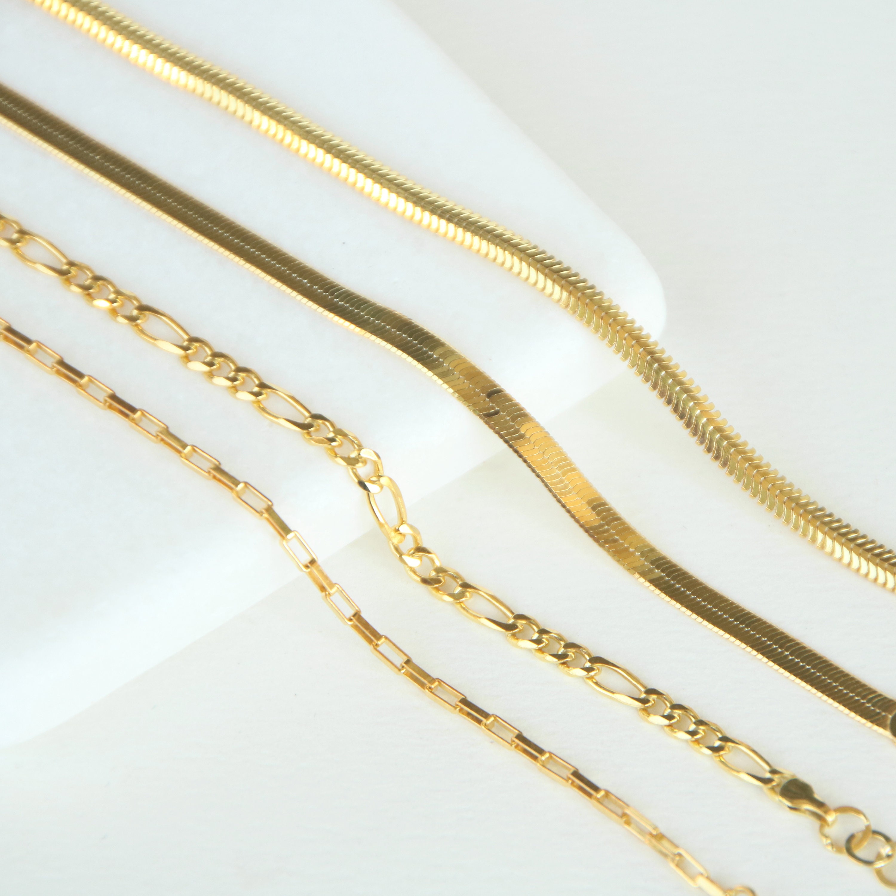 Herringbone Chain Bracelet Charm Bracelet Solid Sterling Etsy Norway