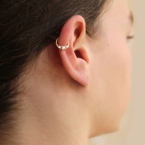 Topaz Ear Cuff Earring