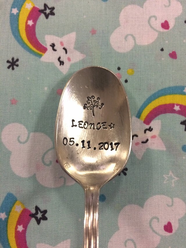 Cuillère Prénom + Date de Naissance