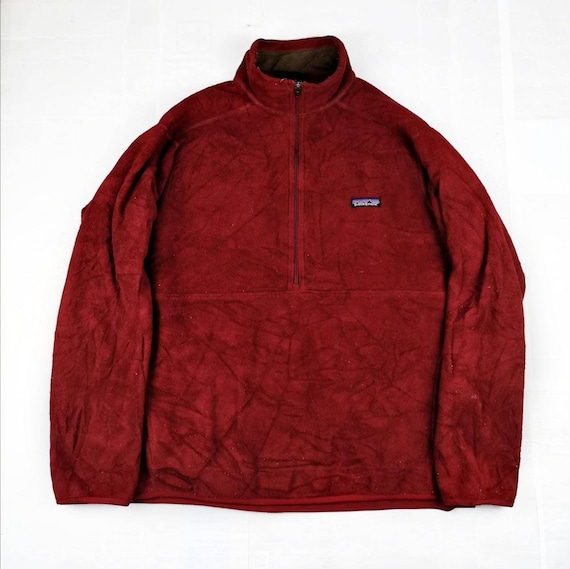 Patagonia Synchilla Half Zip Up Fleece Jacket