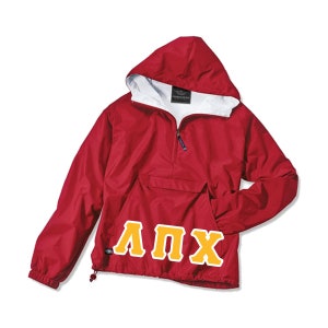Lambda Pi Chi Embroidered Pullover Jacket