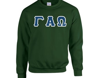 Gamma Alpha Omega Embroidered Crewneck Sweatshirt