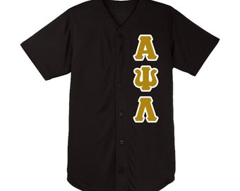 Alpha Psi Lambda Embroidered Baseball Jersey