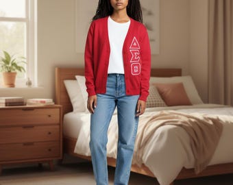 Delta Sigma Theta Ladies Cardigan