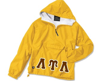 Lambda Upsilon Lambda Embroidered Pullover Jacket