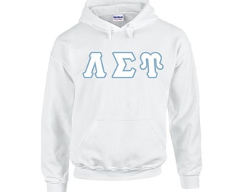 Lambda Sigma Upsilon Embroidered  Hoodie