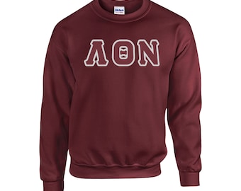 Lambda Theta Nu Embroidered Crewneck Sweatshirt