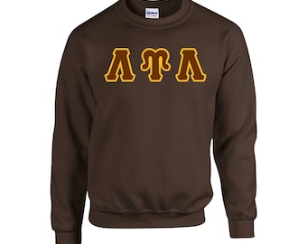 Lambda Upsilon Lambda Embroidered Crewneck Sweatshirt