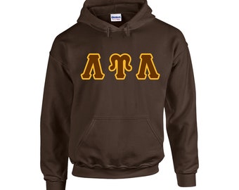 Lambda Upsilon Lambda Embroidered  Hoodie