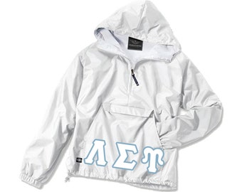 Lambda Sigma Upsilon Embroidered Pullover Jacket