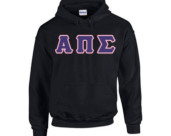 Alpha Pi Sigma Embroidered  Hoodie