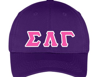 Sigma Lambda Gamma Greek letter Hat