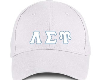 Lambda Sigma Upsilon Embroidered Hat